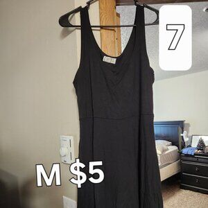 Black skater dress